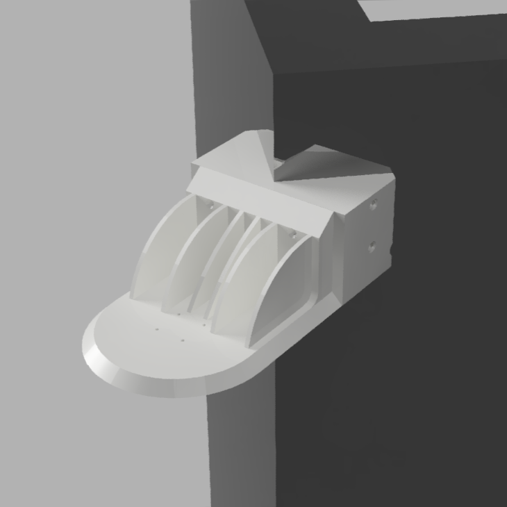 Outdoor Corner Wall Mount for UniFi Ubiquiti AI 360 Cam G4 G5 Dome Camera