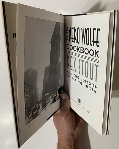 The Nero Wolfe Cookbook by Rex Stout (1973 Hardcover) - Picture 10 of 12