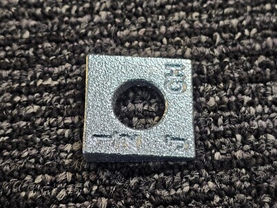 #ad #ad QTY 100 Brighton Best 1 2” Steel Square Bevel Malleable Iron Washer Zinc CR3 $64.80