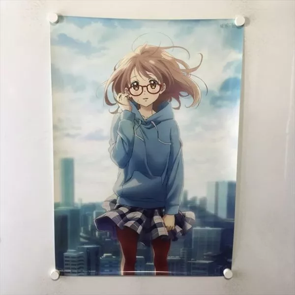 Beyond the Boundary theatrical version B2 size poster Nagomu Torii light  novel