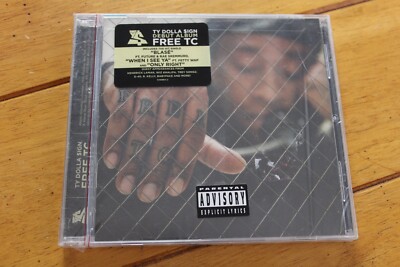 Ty Dolla $ign Free TC 直筆サイン入り CD ヒップホップ TY DOLLA $IGN - FREE TC CD {PA} [NEW SEALED] CASE CRACKED / HYPE
