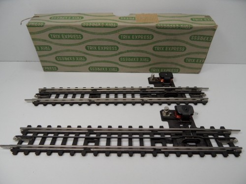 Trix-Express  712 - H0 - 2x Entkupplungsgleis mit Stellhebel - TOP/OVP - #8015 | Zustand: Gebraucht