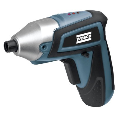 CORDLESS 4V WESCO SCREWDRIVER LI-ION 