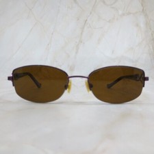 Tura Mod.R319 Sunglasses Frame Women's Brown Metal Half Rim Rectangular 51-18-13