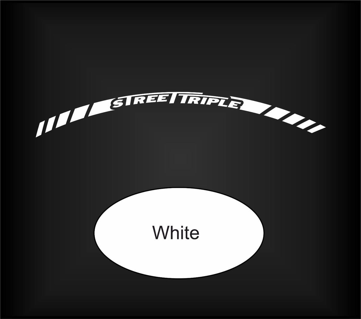 Decal per cerchi Triumph Street Triple 765 RS Decal per cerchi Triumph Street Triple 765 RS