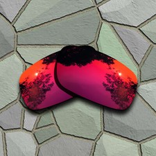 US Violet Red Polarized Anti-Scratch Lenses Replacement for-Maui Jim Peahi