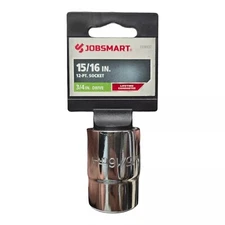 Jobsmart 1038937 3/4" Drive 15/16" 12 Pt. Socket