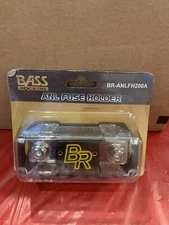 NEW Bass Rockers ANL Fuse Holder 0/4GA with 200A Fuse - ANLFH200A