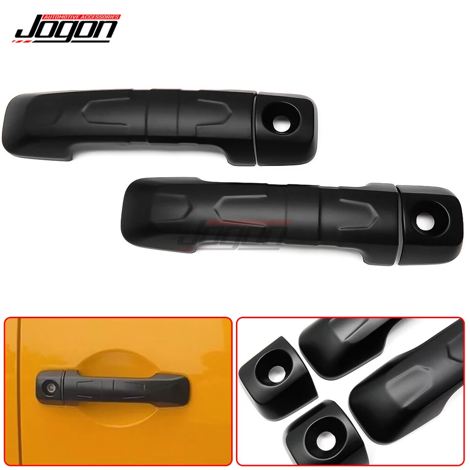Cubiertas exteriores de manija de puerta lateral para Toyota FJ Cruiser 2007 2008 2009 2010-2022 Foto 4 de 4
