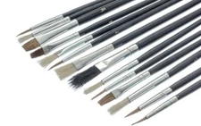 Sona Enterprise 15pc Artist Brush Set with Natural Bristles - 30515AB