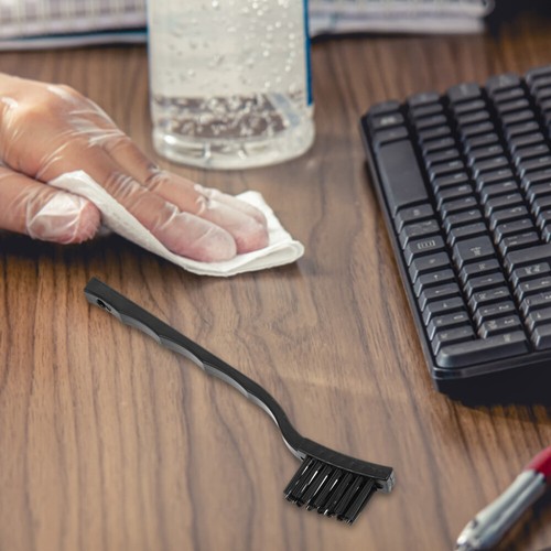 Anti-static Brush Kit Office Small Brushes for Cleaning Keyboard Multi-purpose - Afbeelding 6 van 12