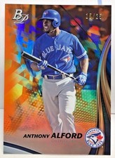 Anthony Alford 2017 Bowman Platinum Top Prospect ORANGE Parallel #'d 15/25