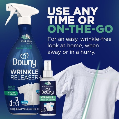 Downy Wrinkle Releaser Spray All In One Wrinkle Release Spray Travel Size 3Oz 2C - Bild 5 von 5