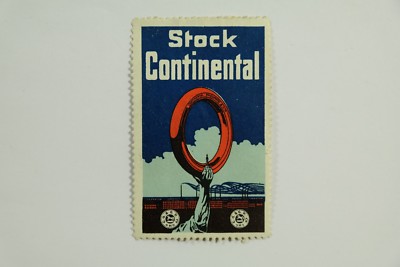 Stock Continental , Reklamemarke / SB 11