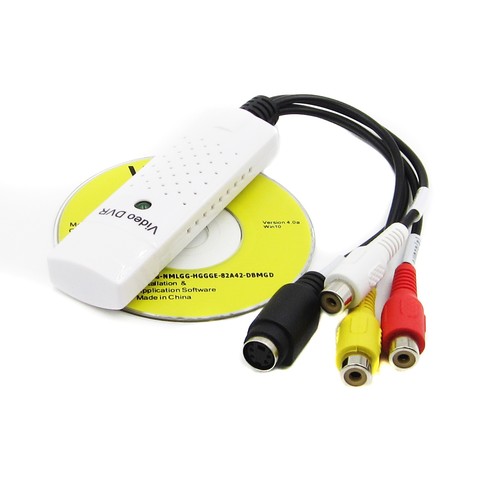 Adaptador de tarjeta de captura USB 2.0 Video Audio VHS RCA a DVD Grabber para WIN7/8/10/XP - Imagen 4 de 12