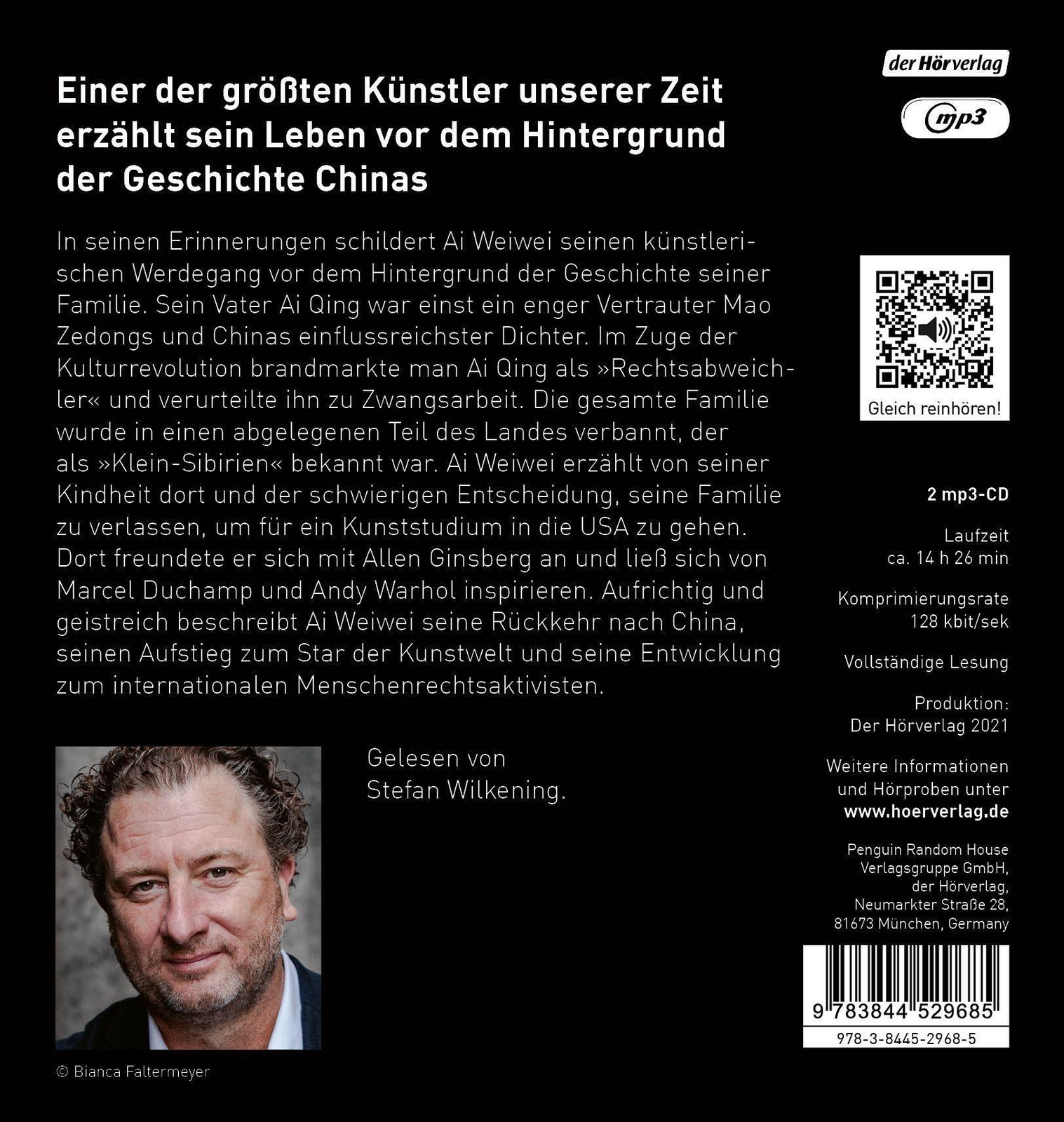 Thumbnail - 1000 Jahre Freud Und Leid Erinnerungen Ai Weiwei Mp3 2 Audio-cds