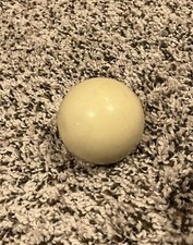 Vintage Bakelite Rich Butterscotch Billiard Pool Cue Ball Great Patina