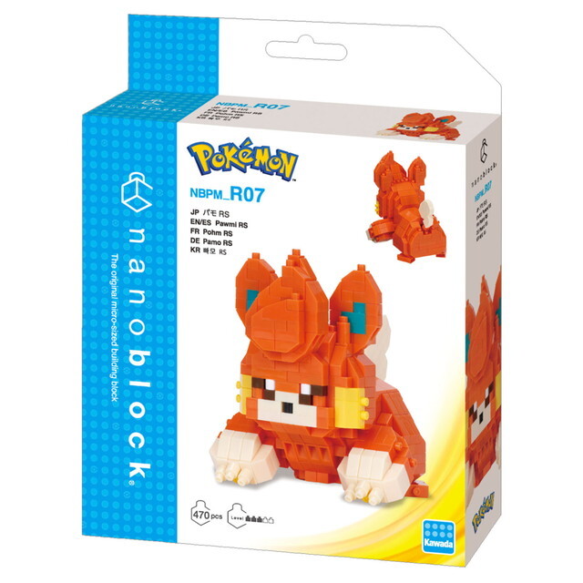 Nanoblock Pokemon Pamo Pawmi RS NBPM_R07 nano block figure toy | eBay