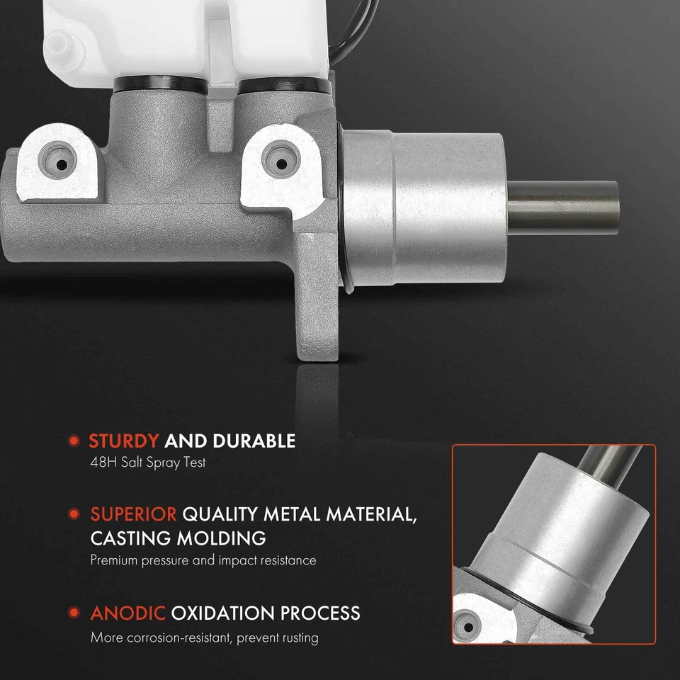 Brake Master Cylinder w/ Reservoir & Sensor for Suzuki Reno Forenza 2007-2008 - Image 2 of 4