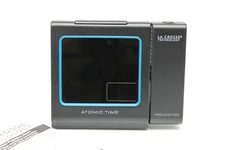 La Crosse Technology 616-146 Atomic Projection Alarm Clock W/Indoor/Outdor Tempe