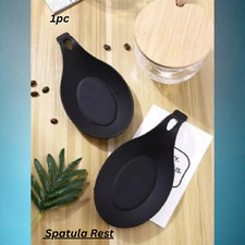 Silicone Spoon Rest Heat Resistant Utensil Dish Teabag Tidy Holder Cooking UK
