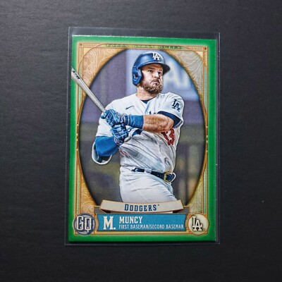 2021 Topps Gypsy Queen Green Parallel #266 Max Muncy Los Angeles Dodgers