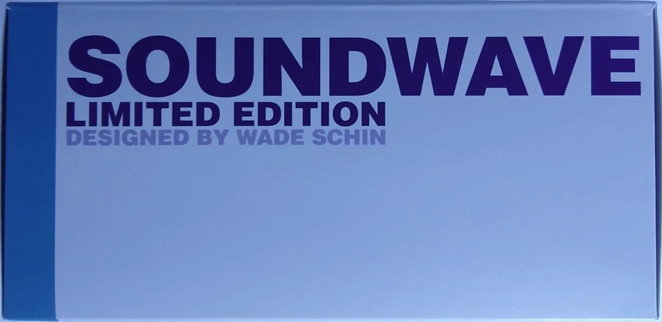 Figura Transformers: Vinyl Soundwave POR MIGHTY FINE EDICIÓN LIMITADA (WLF SW) Foto 3 de 3