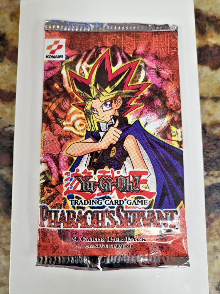 Yugioh - Pharaoh's Servant - 1st Edition Booster Pack 14gm - Sealed  (YTP025734)