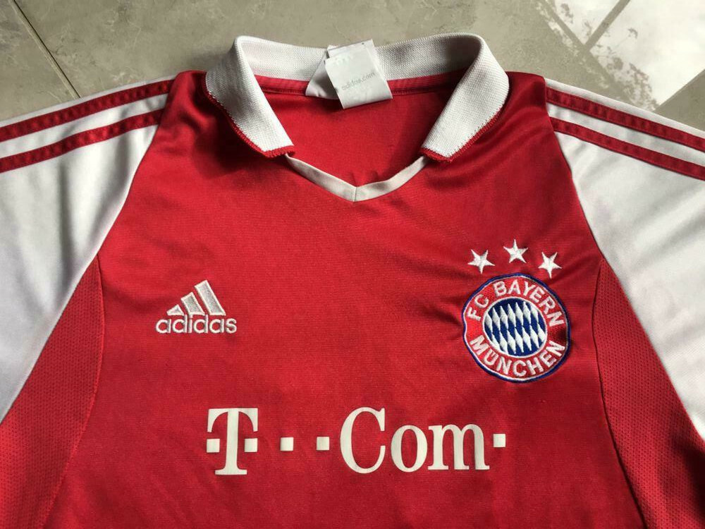 BAYERN MUNICH 2003 2004 HOME FOOTBALL SOCCER SHIRT JERSEY ADIDAS