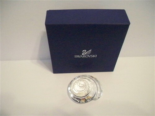 ◆SWAROVSKI◆ Head office genuine product AUTHENTIC SWAROVSKI BRAND NEW Circle Set Necklace Earrings