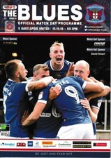 Carlisle United V Hartlepool United 15-10-2016 Football Programme League Two