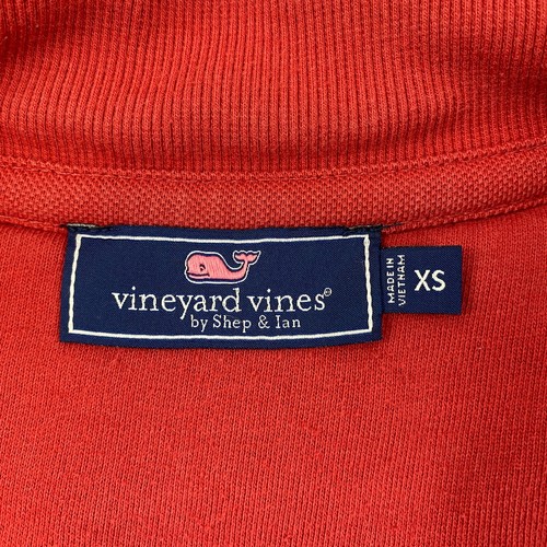 Vineyard Vines Sweater Womens Size XS Red Box Logo Mockneck - Picture 7 of 7
