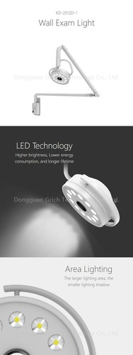 36W Shadowless Exam Lamp Ceiling Wall 12LED Surgical Medical Light FDA GreatLife - Picture 15 of 27