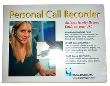 Digital Loggers Personal Call Recorder Automatically on your PC Brand New Sealed
