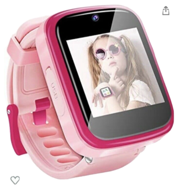 Yehtta Kids Smart Watch Education 3-8 Years Girls Watch HD Dual Camera Pink  New