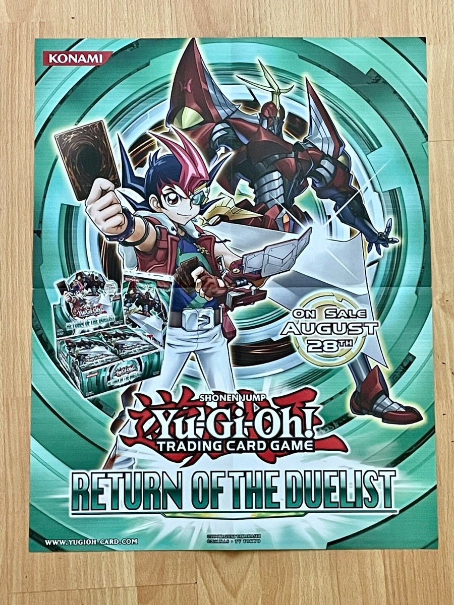 Yu-Gi-Oh Poster Official Konami Return of the Duelist 2