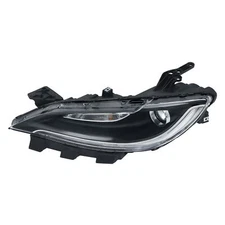 For 2015 16 2017 Chrysler 200 Black Trim w/LED DRL Halogen Headlight Driver