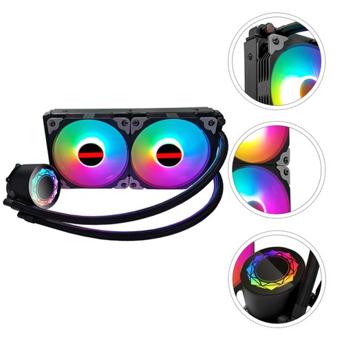 Liquid Cpu Cooler Computer Case Heatsink Copper Cpu Cooling Fan Cpu Water Cooler - Afbeelding 12 van 12