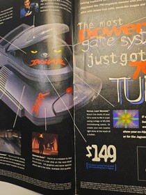 SCARCE Atari Jaguar 1995 Print Lot - 64-Bit Hardware, CD Ad & Gaming History!