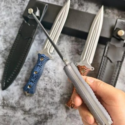 Monsieur High-Quality Stainless Steel Practical Knife G10 Handle Collect Knives