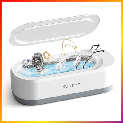 Ultraschallreiniger 350ml 46kHz für Brillen, Schmuck, Uhren, Zahnprothesen