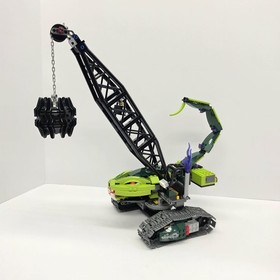 Lego Ninjago 9457 Fangpyre Wrecking Ball (99% Complete) No Minifigures 