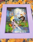 4 Disney Lithograph Prints Mulan Sleeping Beauty Peter Pan Lady & The Tramp  — photo 2