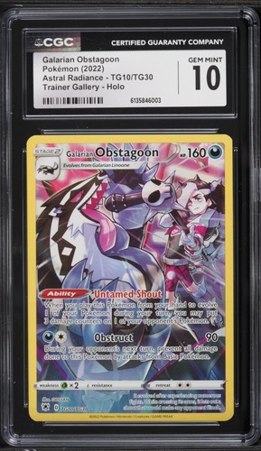 Galarian Obstagoon — Astral Radiance Trainer Gallery