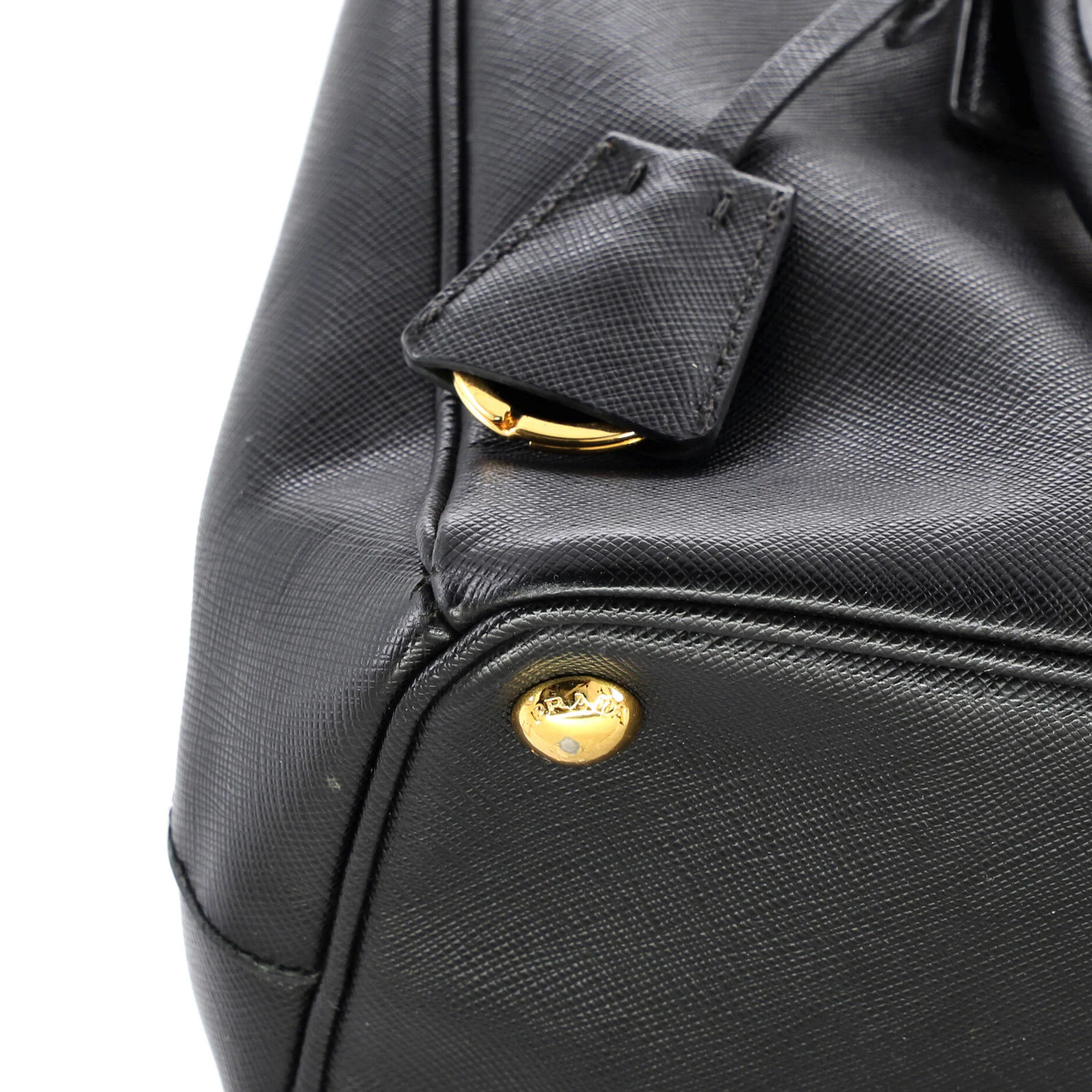 Prada Double Zip Lux Tote Saffiano Leather Small thumbnail 6