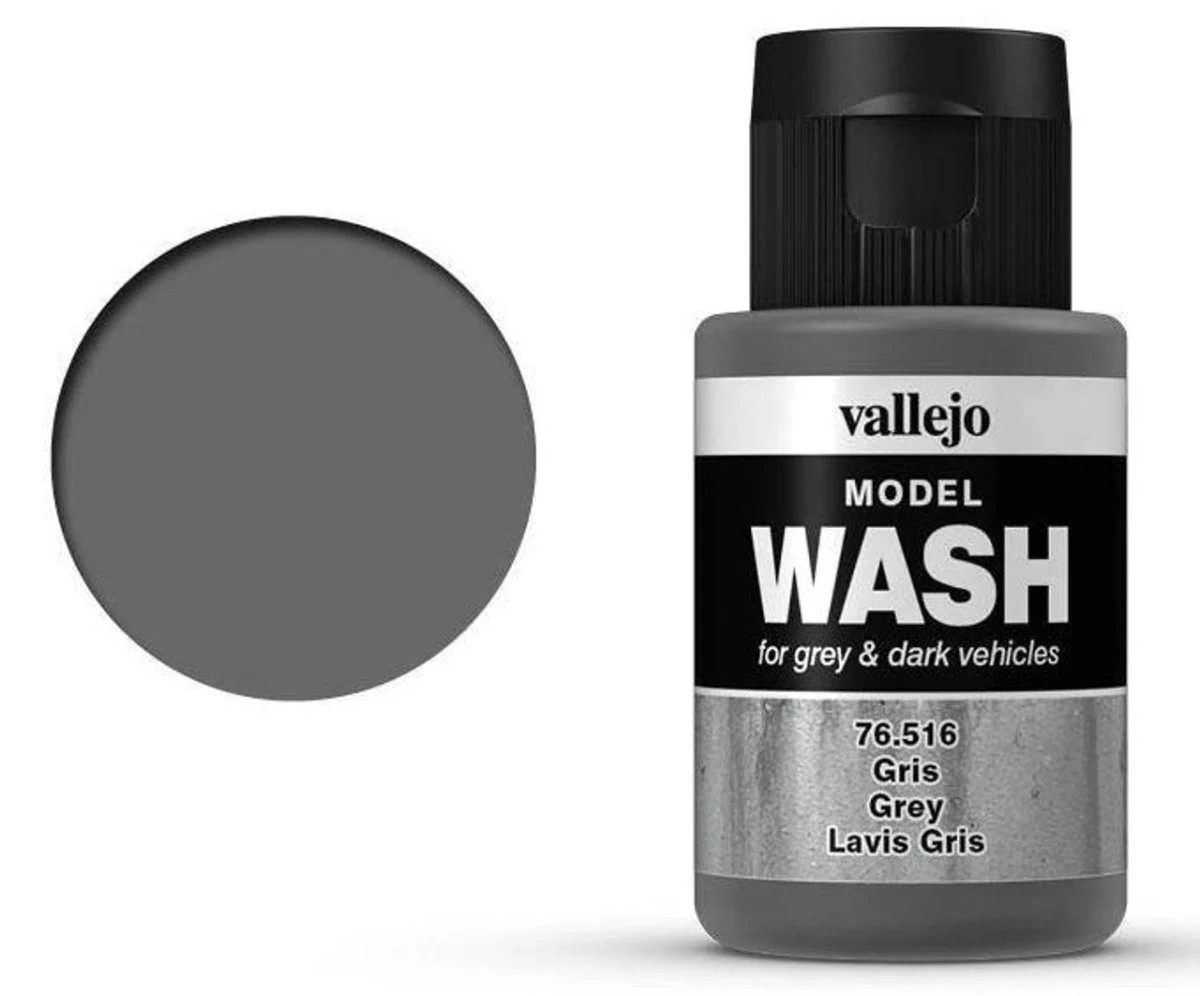 Vallejo Model Wash 76.516 - Wash Color, Gray, 35 ml - New - Image 3