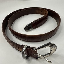 MEZLAN Men  s Spanish Belt Size 38 3109 Some Wear