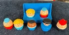 Vintage 1980’s Fisherprice Little Tikes Little People and Couch See Pictures!