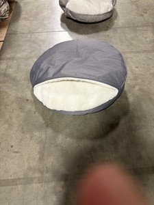 snoozer cozy cave dog bed X Large 45”Heather Gray