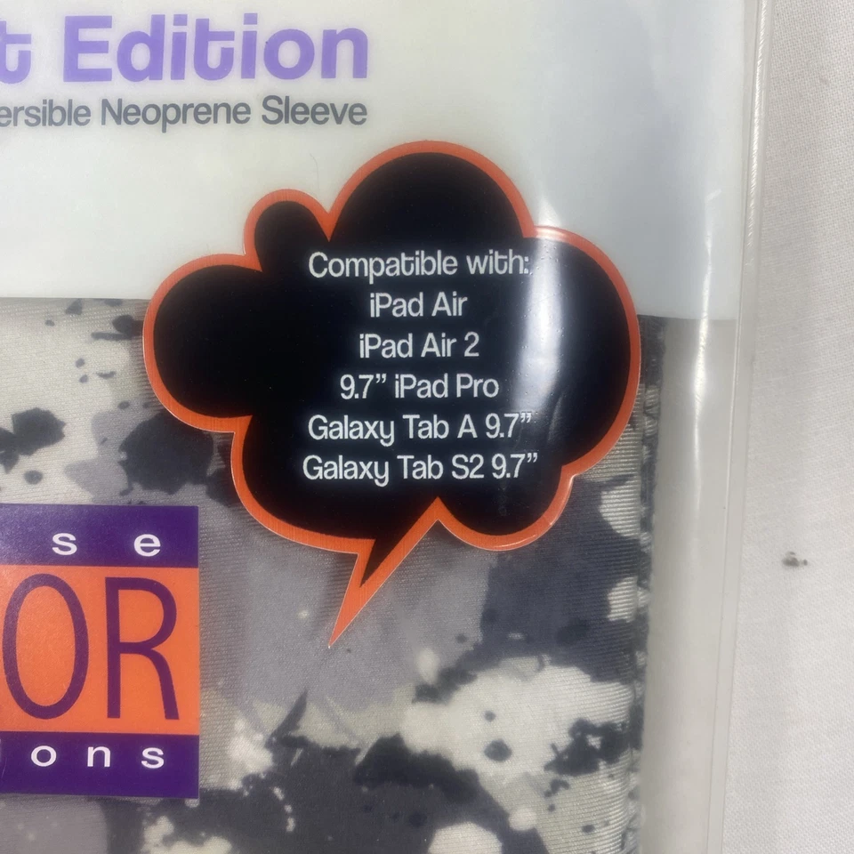 Slick Lizard SL8 Tablet Reversible Neoprene Sleeve Case Ipad Air Samsung 9.7" - Image 4 of 4